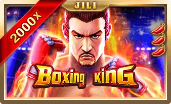 Boxing King slot logo