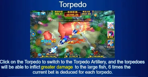 Jackpot Fishing Skill & Effects System – Special Fish:Torpedo Crab