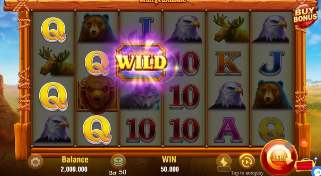 WILD Multipliers in Charge Buffalo